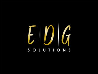 Edg Solutions logo design by boogiewoogie