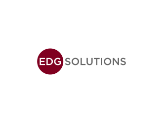 Edg Solutions logo design by luckyprasetyo