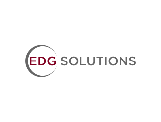 Edg Solutions logo design by luckyprasetyo