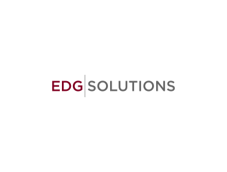 Edg Solutions logo design by luckyprasetyo