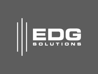 Edg Solutions logo design by maserik