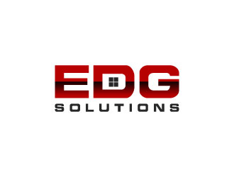 Edg Solutions logo design by aryamaity