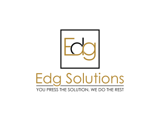 Edg Solutions logo design by pakNton