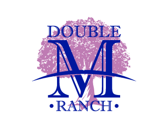 Double M Ranch logo design by yans