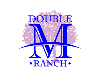 Double M Ranch logo design by yans