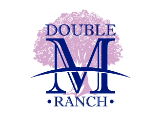 Double M Ranch logo design by yans