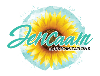 Jencaam logo design by keptgoing