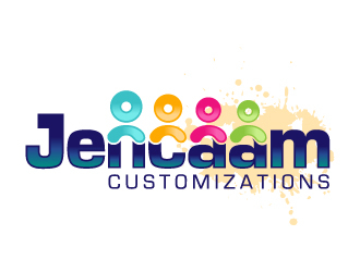 Jencaam logo design by GETT