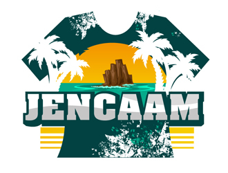 Jencaam logo design by DreamLogoDesign