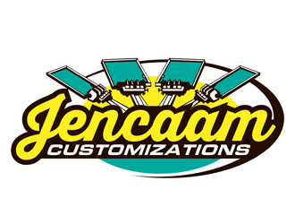 Jencaam logo design by DreamLogoDesign