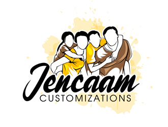 Jencaam logo design by DreamLogoDesign