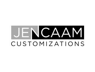 Jencaam logo design by sabyan