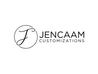 Jencaam logo design by sabyan