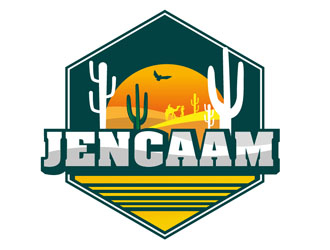 Jencaam logo design by DreamLogoDesign