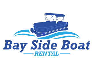 Bay Side Boat Rental  logo design by LogoInvent