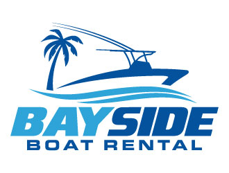 Bay Side Boat Rental  logo design by daywalker