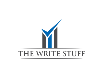 The Write Stuff logo design by oke2angconcept