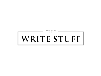 The Write Stuff logo design by Inaya