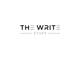 The Write Stuff logo design by Inaya