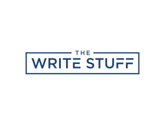 The Write Stuff logo design by GassPoll