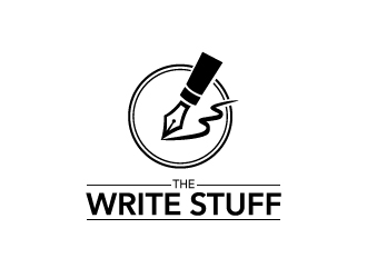 The Write Stuff logo design by yondi