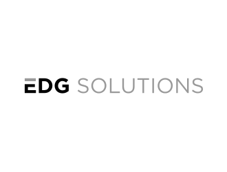 Edg Solutions logo design by nurul_rizkon