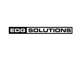 Edg Solutions logo design by nurul_rizkon