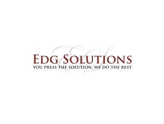 Edg Solutions logo design by asyqh