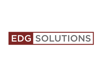 Edg Solutions logo design by puthreeone