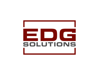 Edg Solutions logo design by Lavina