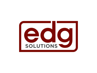 Edg Solutions logo design by Lavina