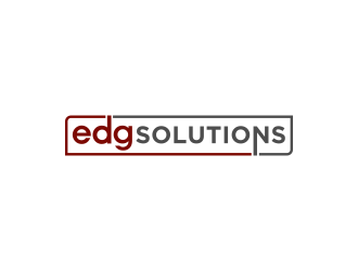 Edg Solutions logo design by Lavina