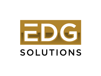 Edg Solutions logo design by vostre