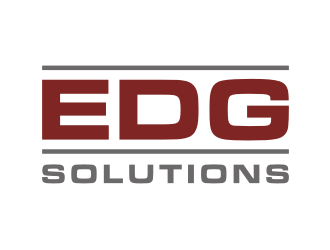 Edg Solutions logo design by puthreeone