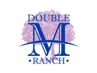 Double M Ranch logo design by yans