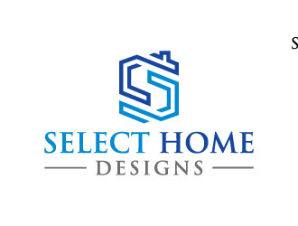 Select Home Designs logo design by pixalrahul