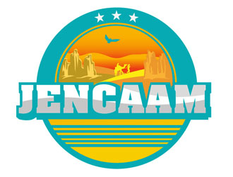 Jencaam logo design by DreamLogoDesign