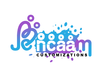 Jencaam logo design by GETT