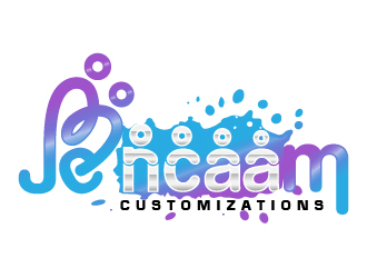 Jencaam logo design by GETT