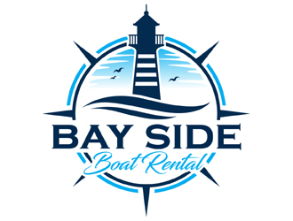 Bay Side Boat Rental  logo design by MAXR