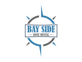 Bay Side Boat Rental  logo design by vostre