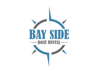 Bay Side Boat Rental  logo design by vostre