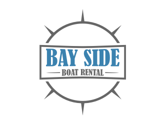 Bay Side Boat Rental  logo design by vostre