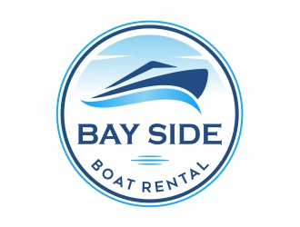 Bay Side Boat Rental  logo design by Mardhi