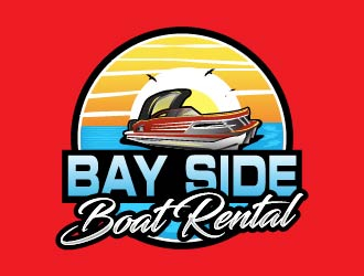 Bay Side Boat Rental  logo design by Suvendu