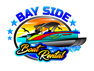 Bay Side Boat Rental  logo design by Suvendu