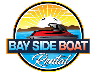 Bay Side Boat Rental  logo design by Suvendu