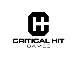 Critical Hit Games logo design by kunejo