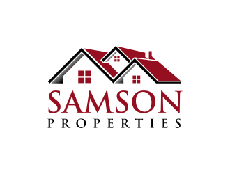 Samson Properties logo design by GassPoll