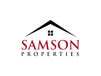 Samson Properties logo design by GassPoll